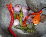 Foto langkah ke 4 dari resep Brambang Asem Daun Ubi Rambat.