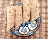A picture of step 4 of Paratha Roll.