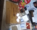 A picture of step 1 of Shakshuka with meethi lassi.