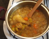 Foto del paso 2 de la receta: Guiso de pollo con verduras y unas pelotitas