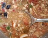 A picture of step 1 of Plum cake.