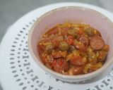 Foto langkah ke 8 dari resep Basis Pedas Asam Manis Nano Nano (Bakso Sosis).