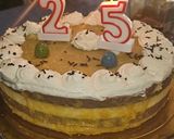 Foto del paso 9 de la receta: Tarta de 3 chocolates con cobertura de naranja 🍊