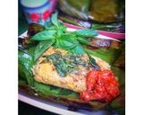 Foto langkah ke 5 dari resep Nasi bakar (nasi jamur bumbu saus tiram) #bikinramadanberkesan.