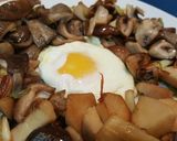 Foto del paso 3 de la receta Setas variadas y huevo