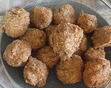 عکس مرحله 3 از دستور قارچ وکت وبال سوخاری با سه آرد متفاوت
