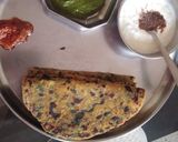 A picture of step 5 of Methi Thepla.