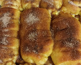 "karantén süti" fahéjas-pudingos rúd recept fázis 2 fotója