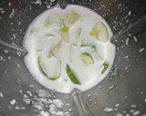 A picture of step 3 of Cucumber & Coconut smoothie.