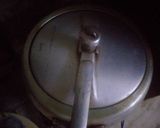 A picture of step 1 of Chicken Hot and Sour Soup.