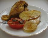 Foto del paso 6 de la receta Pollo al curry con hortalizas al horno