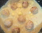 Foto del paso 5 de la receta: Albóndigas de pollo con garbanzos en salsa
