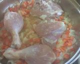 Foto del paso 2 de la receta: Estofado de pollo 🍗 y arroz 🍚