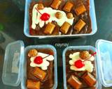 Cara Membuat Banana Chocolate Cake Dessert Box 6