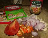 Foto langkah ke 4 dari resep Tumis Labu Siam.