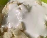 Foto langkah ke 2 dari resep 131. Puding roti biskuit.