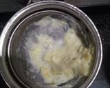 A picture of step 2 of Karela halwa.