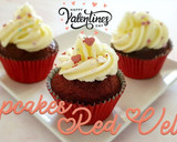 Foto del paso 19 de la receta: Cupcakes red velvet🧁San Valentín💖