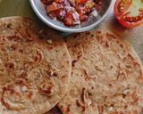 गार्लिक पराठा (Garlic paratha recipe in hindi) रेसिपी चरण 5 फोटो