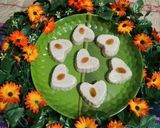 A picture of step 9 of Makhana Barfi.