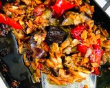 Foto del paso 5 de la receta: 🥗 ENSALADA 🥗 TIBIA DE 🍆BERENJENA 🍆 (ensalada griega)