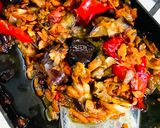 Foto del paso 5 de la receta: 🥗 ENSALADA 🥗 TIBIA DE 🍆BERENJENA 🍆 (ensalada griega)