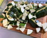 Une image de l'étape 4 de Courgettes et panais au gingembre en sucré salé.