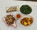 Hình bước làm 2 của món Bò kho gừng