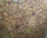 A picture of step 3 of Achari Mushroom.