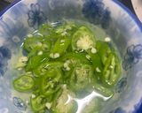 A picture of step 1 of Instant Jalapeños.