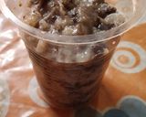 A picture of step 7 of Oreo pudding dessert box.