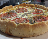 Foto del paso 7 de la receta: Quiché cuatro quesos (con masa quebrada casera)