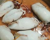Hình bước làm 2 của món Mực rim nước mắm