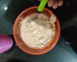 A picture of step 3 of #WholeWheatChilla.
