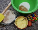 Foto del paso 1 de la receta: Galletas de M&Ms con Harina de Centeno