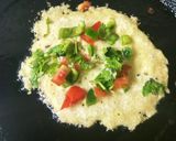 A picture of step 1 of Spicy rava uttapam.