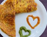 लौकी बेसन चीला (Lauki besan cheela recipe in hindi) रेसिपी चरण 3 फोटो