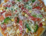 पिज्जा (Pizza recipe in marathi) रेसिपी स्टेप 5 फोटो
