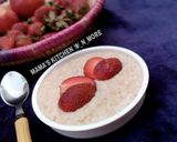 Oats wit strawberry toppingmatakin girki1 hoto