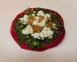 A picture of step 5 of Beetroot mini tacos.