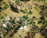 Babéros nyúl fafül gombával recept fázis 6 fotója