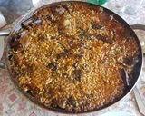 Foto del paso 7 de la receta 🇪🇸 Arroz en paella con conejo y alcachofas 🇪🇸