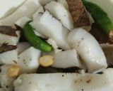 A picture of step 1 of Nariyal ki Chatpti.