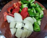 Hình bước làm 2 của món Ức gà sốt chua ngọt