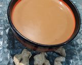 A picture of step 4 of Dry ginger tea.