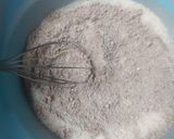 Foto langkah ke 3 dari resep Brownies kukus mekar eggless.