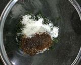 A picture of step 3 of Crunchy paan balls.