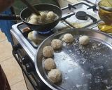 Foto langkah ke 1 dari resep Onde onde isi kacang merah.