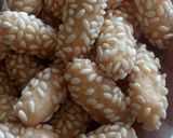 Foto langkah ke 10 dari resep Keciput wijen/onde-onde ceplus renyah.