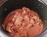 A picture of step 4 of Boeuf Bourguignon.
